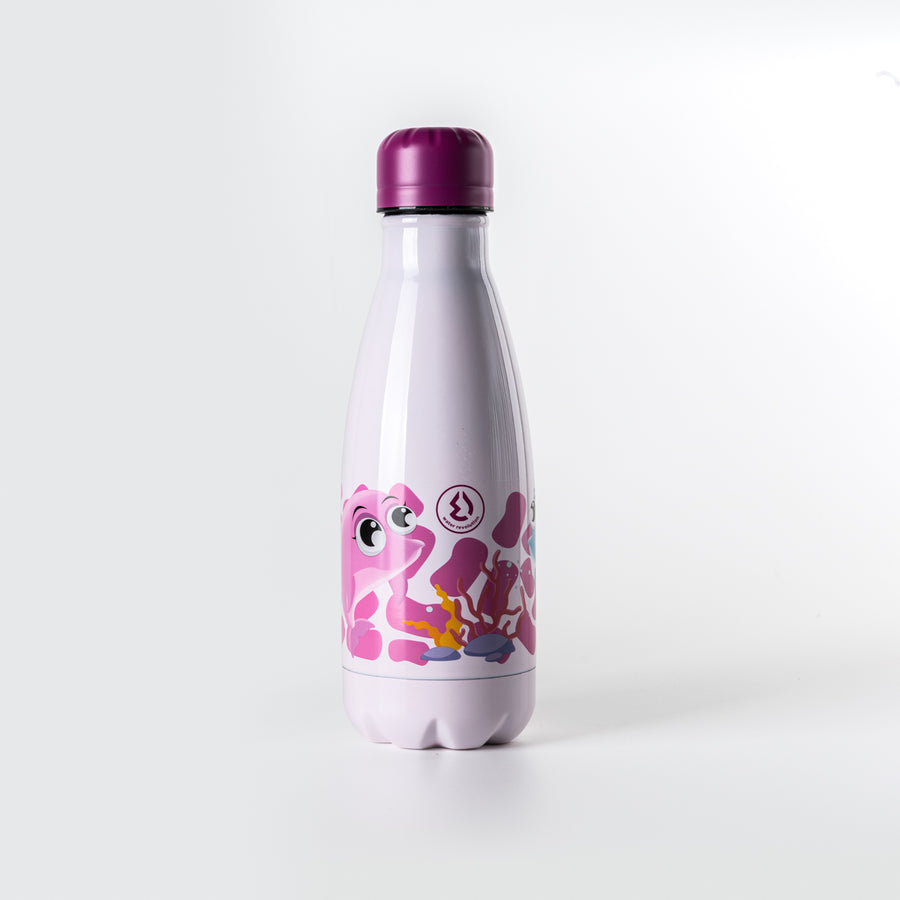 Botella cantimplora termo acero inoxidable 350ml infantil en caja de Water  Revolution 'Oceland'